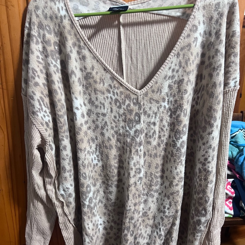 Buckle Daytrip Beige Knit Sweater